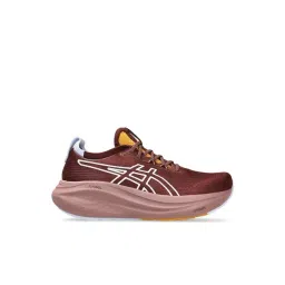 Asics Women's GEL-NIMBUS 27 TR Nature Bathing & Dark Red Planet Running Shoes