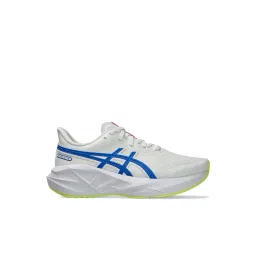 Asics Women's NOVABLAST 5 ATC White & Tuna Blue Running Shoes