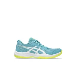 Asics Women's UPCOURT 6 Stillwater & White Indoor Court Shoes