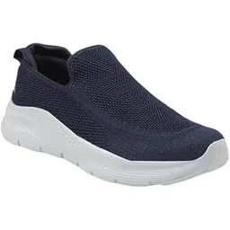ATG-987 Ultra Comfort Breathable Cushioned Sports Slip-On Running Shoes for Men(Navy,8)