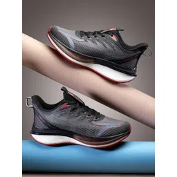 Athleo TURBO 302 Stylish Lightweight Comfortable Sports Lace Up Running Shoes For Men