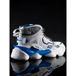 Atom Men Bulldozer Perforated Mid-Top Sneakers