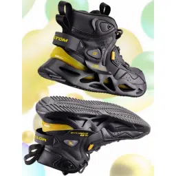 Atom Men's Chroma Kick Black Running Shoes