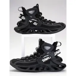 Atom Men's Dynamic Alphabounce Black Running Shoes