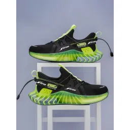 Atom Men's Good Vibes Black Running Shoes