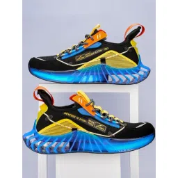 Atom Men's Good Vibes Black Running Shoes