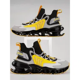 Atom Men's Spring Edge Alpha 1 Grey Running Shoes