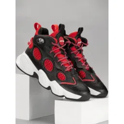 Atom Men's Supernova Black Running Shoes