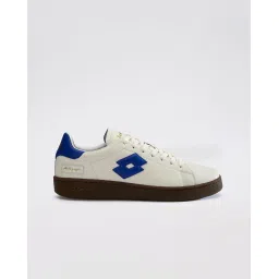 Autograph OG - Premium leather sneaker - pure white directoire blue