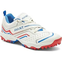 AVANT Men's Impact Cricket Shoes - Anti Skid Shoes with Rubber Outsole,Lightweight and Durable, Comfortable Cushioning, Outdoor Shoes Ideal for Turf, Ground Surfaces