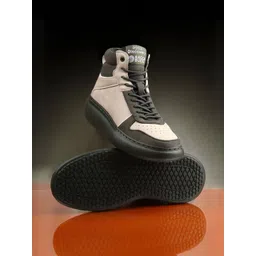 bacca bucci Discovery Noir Womens High-Top Sneakers