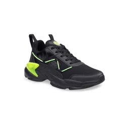 bacca bucci Men Black Colourblocked Sneakers