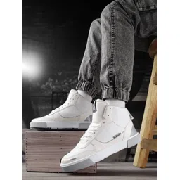 bacca bucci Men Colourblocked PU Sneakers