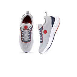 bacca bucci Men Grey Mesh Training or Gym Non-Marking Shoes