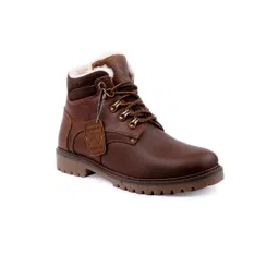 bacca bucci Men Leather Hiking Boots