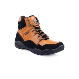bacca bucci Men Leather Hiking Boots