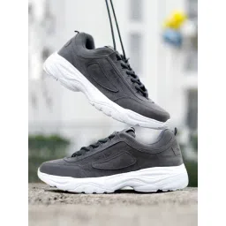 Bacca Bucci Men's AFTERBURN Grey Casual Sneakers