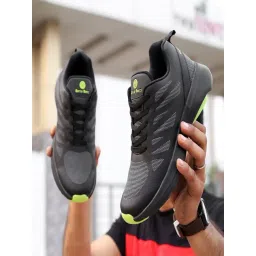 Bacca Bucci Men's BOAT Black Running Shoes