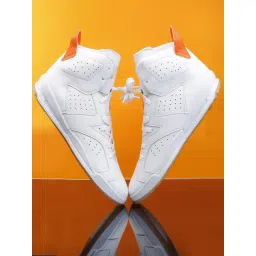 Bacca Bucci Men's DEMON White Ankle High Sneakers