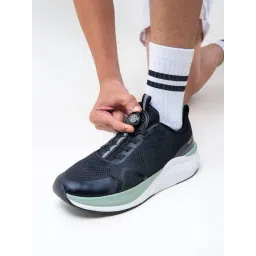 Bacca Bucci Men's ION Black Running Shoes