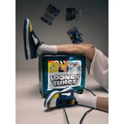 Bacca Bucci Men's Looney Tunes Blue Casual Sneakers