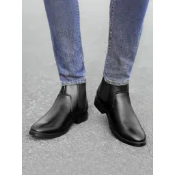 Bacca Bucci Men's MARSHAL Black Chelsea Boots