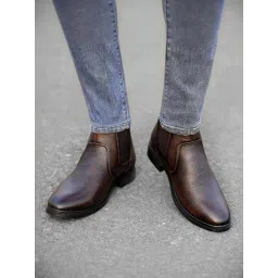 Bacca Bucci Men's MARSHAL Brown Chelsea Boots