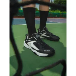 Bacca Bucci Men's Pickle Series Black Indoor Court Shoes