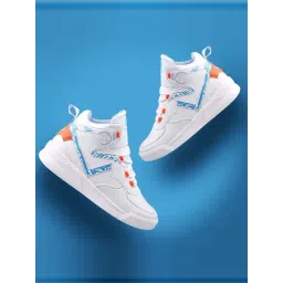 Bacca Bucci Men's SKYLINE White Ankle High Sneakers