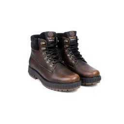 Bacca Bucci Men's Storm Brown Derby Boots