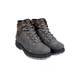 Bacca Bucci Men's URBAN Grey Derby Boots