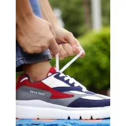 Bacca Bucci Men's URBAN RETRO Red Casual Sneakers