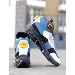 Bacca Bucci Men's XOXO White Ankle High Sneakers