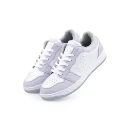 Bacca Bucci Women's SOPHIA White & Lavender Sneakers