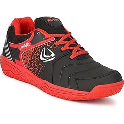 Badminton Shoes Dominant - Lightweight and Durable Shoes for Badminton, Squash, Table Tennis, Volleyball (Non-Marking Sole, TRU Cushion, Synchro-Fit Insole, Toe Assist Shape, Hexa Grip)
