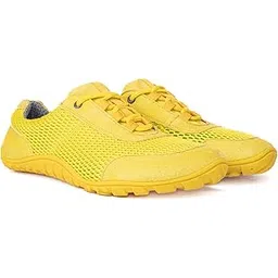 BAER Comfy Barefoot Shoes for Women Zero Drop, Wide Toe Box, Minimalist Shoes for Daily Running, Walking & Active Lifestyle Yellow, Size(4-8)