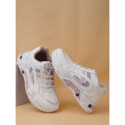 BAESD Women Woven Design High-Top Sneakers