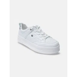 BAGATT Piper Evo Women Perforations Round Toe Heeled Sneakers