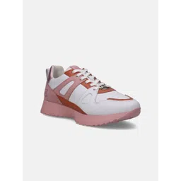 BAGATT Women Sophie Colourblocked Comfort Insole Leather Contrast Sole Sneakers