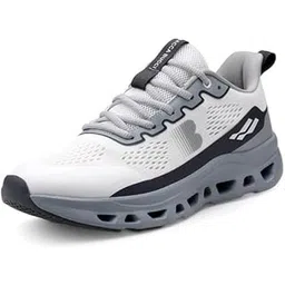 Balance Men’s Sports Sneakers | Ultra-Light Jacquard Running Shoes with Cushioned Rebound Sole | EVA + Rubber Heavy-Duty Outsole | All-Day Comfort & Breathable Daily Trainers