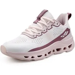 Balance Women’s Sports Sneakers | Lightweight Jacquard Running Shoes with Rebound Cushion Sole | EVA + Rubber Durable Outsole | Soft Insole & All-Day Comfort Trainers