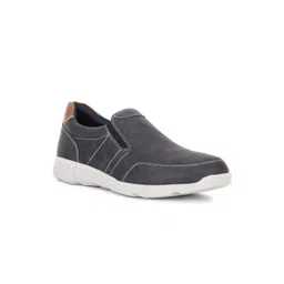 Bata Men Blue Slip-On Casual Sneakers