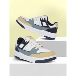 Bata Men Colourblocked Lace-Ups Sneakers