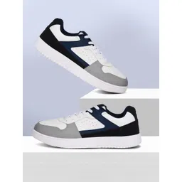 Bata Men Colourblocked Lace-Ups Sneakers