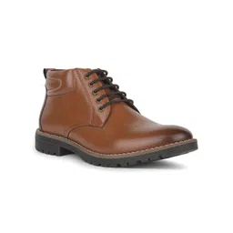 Bata Men Round Toe Regular Boots