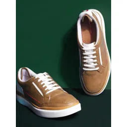 Bata Men's LAX Brown Casual Sneakers