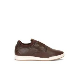 Bata Men's Umber Brown Casual Sneakers