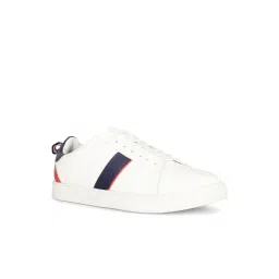 Bata Men's White Casual Sneakers