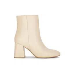 Bata Women's ZENDAYA Beige Booties