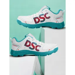 Beamer X PVC UK-9 Dark Cyan Cricket Shoes For Men